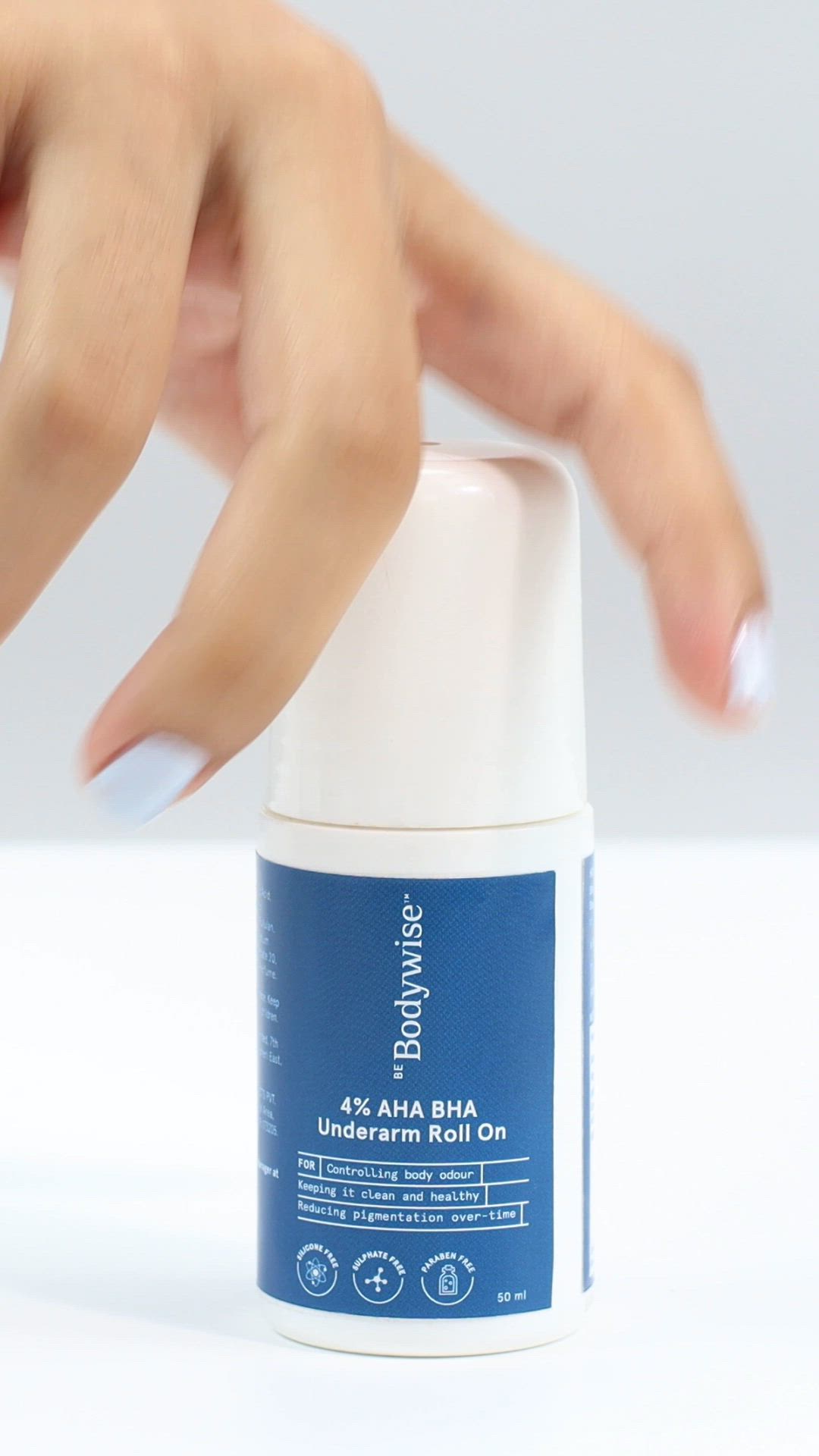 Buy Be Bodywise 4% AHA BHA Underarm Roll On - Treats Pigmentation ...